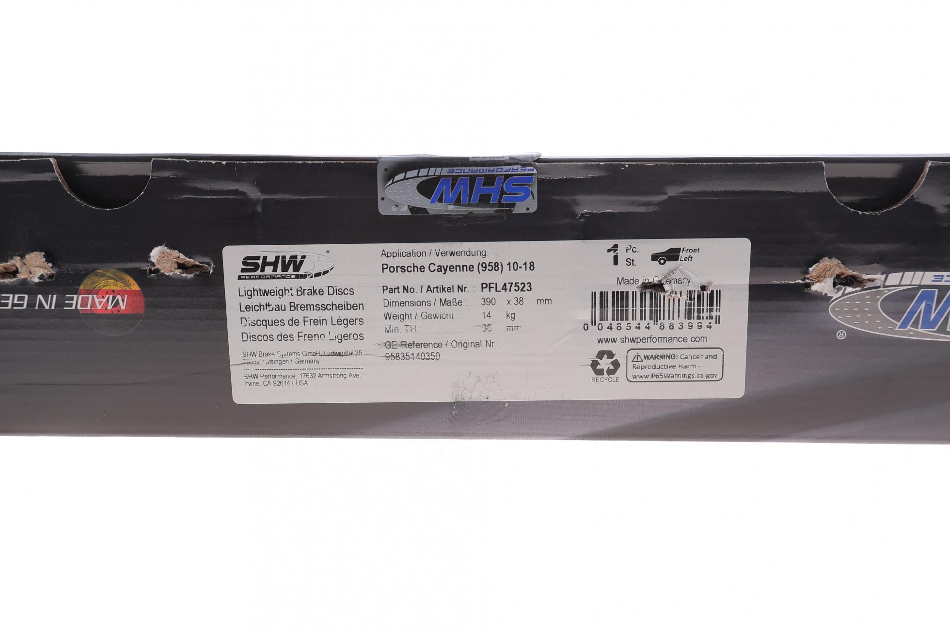 PFL47523 SHW PERFORMANCE